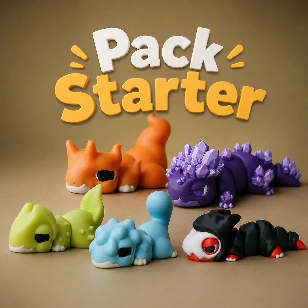 Pack figura coleccionable Chonk | Chonk Pals Wompy Pals